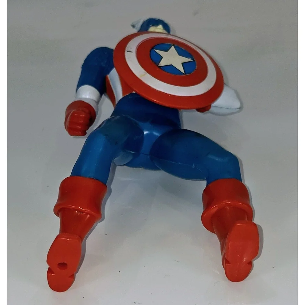Vintage 1979 Remco Marvel Energized Captain America 9